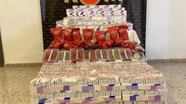 SAHTE/KAÇAK MAKARON VE NARGİLE TÜTÜNÜ ELE GEÇİRİLDİ