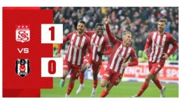 SİVASSPOR – BEŞİKTAŞ MAÇ SONUCU: 1-0