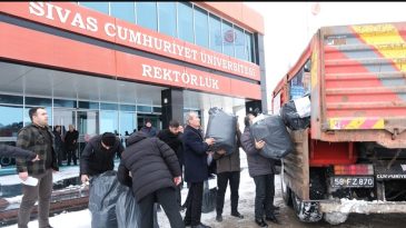 SCÜ AİLESİ DEPREMZEDELERİN YANINDA