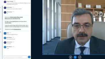KUL WEBINAR ARACILIĞIYLA  ÖĞRENCİLERLE BULUŞTU