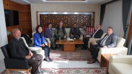 BAŞKAN BİLGİN’E CEMİYETTEN TEŞEKKÜR ZİYARETİ