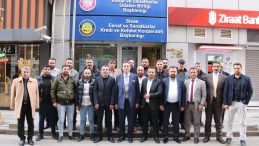 PAZARCILAR ODASI BAŞKANI HALİL ŞAHİN OLDU