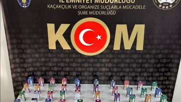 KAÇAK ELEKTRONİK SİGARA ELE GEÇİRİLDİ
