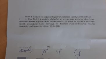 KAÇAK SU KULLANAN KÖYLÜYÜ ŞİKAYET ETTİLER