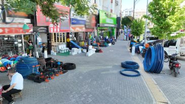 KALDIRIM İŞGALİNE MÜSAADE EDİLMEYECEK…