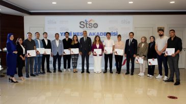 STSO, YENİ NESİL AKADEMİSİ İLK MEZUNLARINI VERDİ.