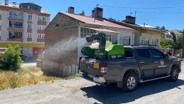 VEKTÖRLE MÜCADELEDE ÇALIŞMALAR DEVAM EDİYOR…