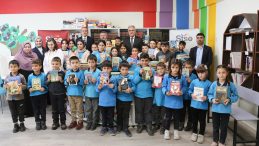 STSO’DAN  KÖY OKULU KÜTÜPHANESİNE DESTEK