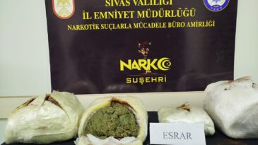 ESRAR ELE GEÇİRİLDİ. İKİ KİŞİ TUTUKLANDI