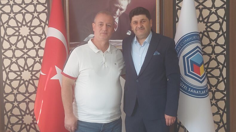 DEKAN TUZTAŞI’NI ZİYARET ETTİM.