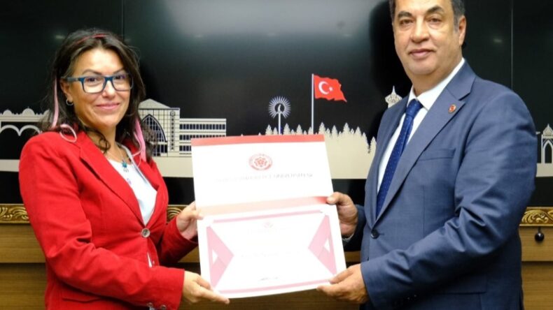 ŞENGÖNÜL’DEN TEŞEKKÜR BELGESİ