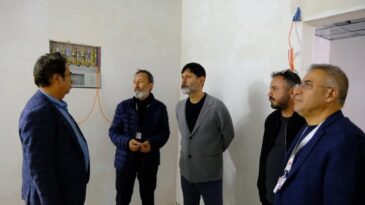 Rektör Şengönül, Yeni Hastane İnşaatında İncelemelerde Bulundu