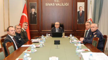 VALİ ŞİMŞEK, “SİVAS’TA HUZURU SAĞLAMAK”