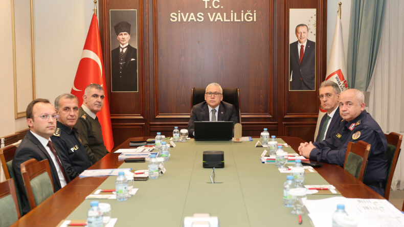 VALİ ŞİMŞEK, “SİVAS’TA HUZURU SAĞLAMAK”