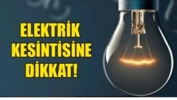 ELEKTRİK KESİNTİSİ UTANÇ VERİCİ