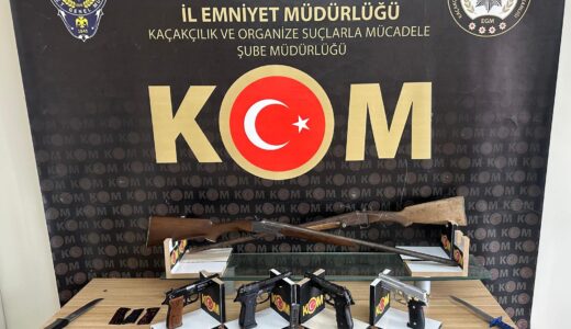 SİLAH KAÇAKÇILIĞI OPERASYONU: 1 TUTUKLAMA