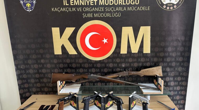 SİLAH KAÇAKÇILIĞI OPERASYONU: 1 TUTUKLAMA