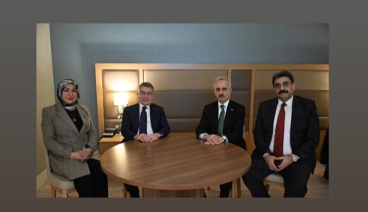 ULAŞIM PROJELERİ ANKARA’DA GÖRÜŞÜLDÜ