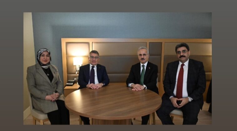 ULAŞIM PROJELERİ ANKARA’DA GÖRÜŞÜLDÜ