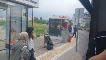 ŞEHRİN DÖRT BİR YANINDA YÜKSELEN BÜFELER
