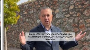 ADEM UZUN KAYNININ BORCUNU HANGİ YETKİYLE  SİLDİ?