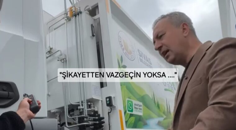 ŞİKAYETÇİLERİ NEYLE TEHDİT ETTİ??