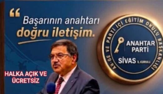 BAŞARININ ANAHTARI SİZİN ELİNİZDE