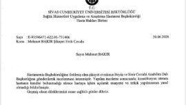 ŞİKAYETE VERİLEN CEVAP ÇOK GÜLÜNÇ