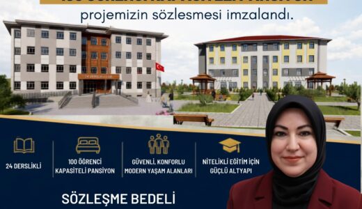100 ÖĞRENCİ  KAPASİTELİ PANSİYON