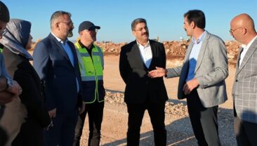 AKSU YERİNDE İNCELEDİ