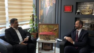 MHP’YE HAYIRLI OLSUN ZİYARETİ