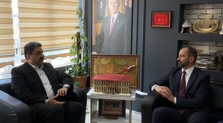 MHP’YE HAYIRLI OLSUN ZİYARETİ
