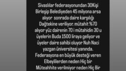 GÜNDEME BOMBA GİBİ DÜŞTÜ!