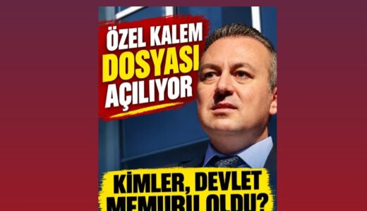 KİMLERİ DEVLET MEMURU YAPTINIZ?