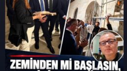 ZEMİNDEN Mİ BAŞLASIN, KİRİŞTEN Mİ?