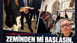 ZEMİNDEN Mİ BAŞLASIN, KİRİŞTEN Mİ?