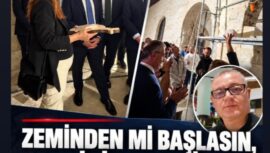 ZEMİNDEN Mİ BAŞLASIN, KİRİŞTEN Mİ?
