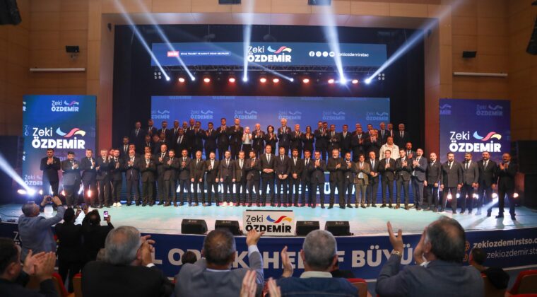 ZEKİ ÖZDEMİR YENİ DÖNEM PROJELERİNİ VE MECLİS ÜYESİ ADAYLARINI TANITTI