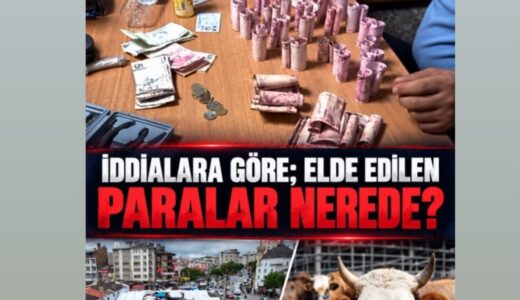 DİLENCİ PARALARI NEREDE?