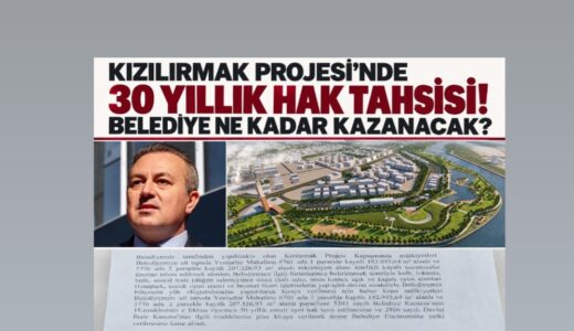 30 YIL MI? BELEDİYE NE KAZANACAK?